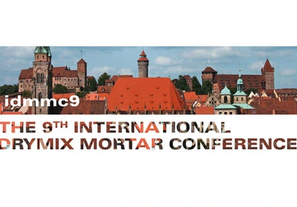 9ª Conferência Internacional Drymix Mortar, idmmc9, Nürnberg, 27. Março 2023