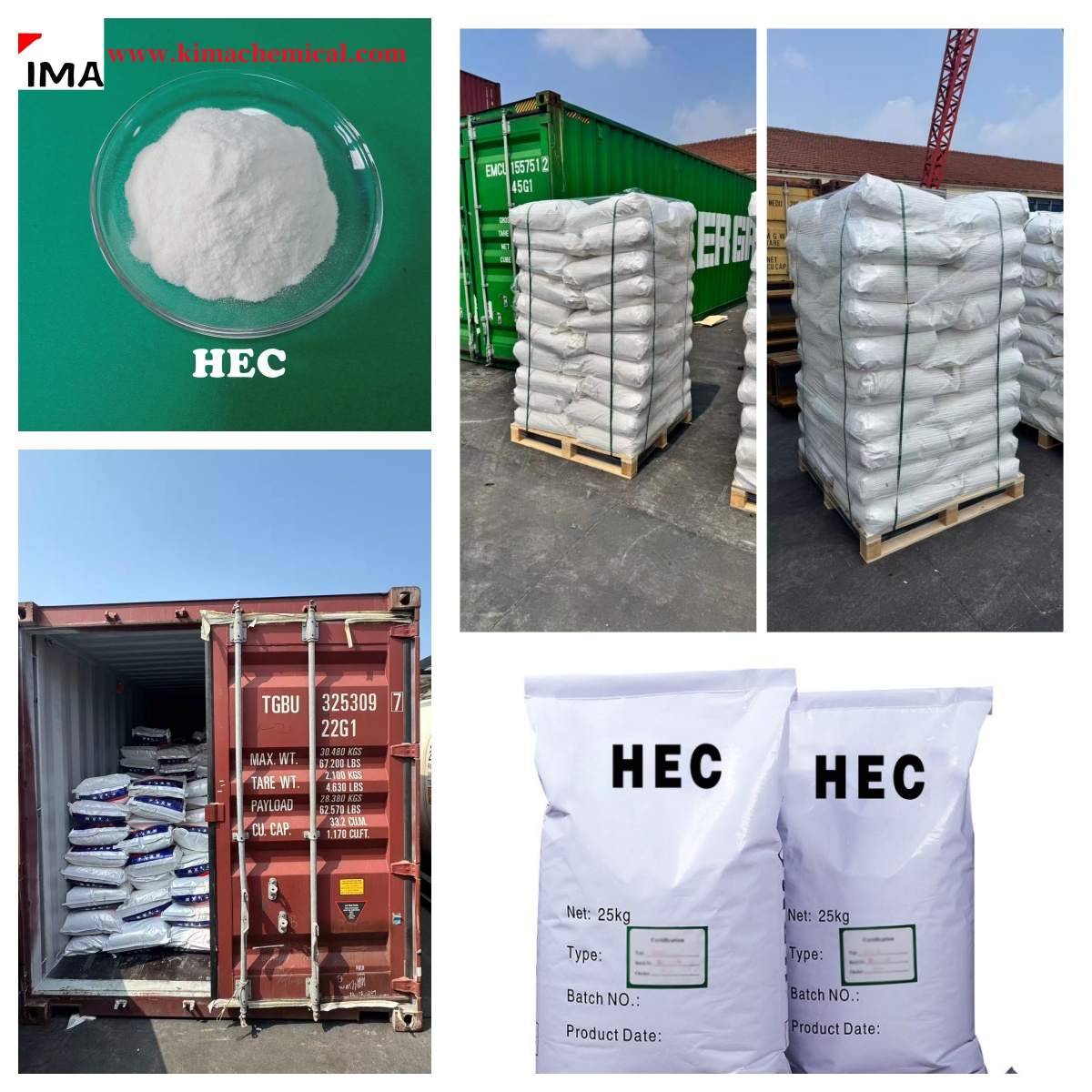 Pó de HEC na Kima Chemical Pó de HEC na Kima Chemical
